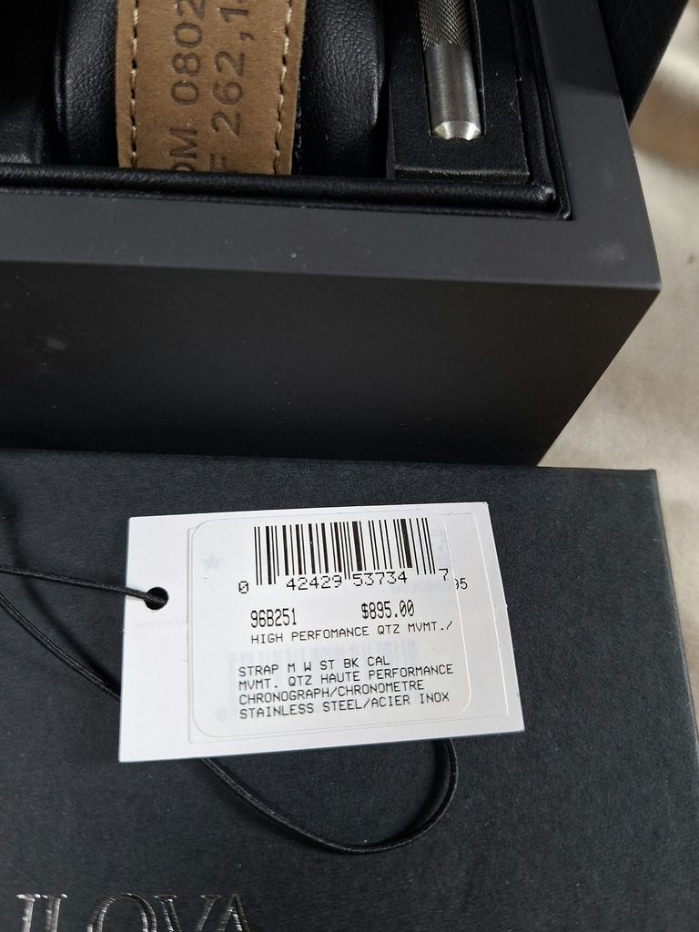 Bulova High Performance Quartz Chronograph Wristwatch Set - image 3 of 8