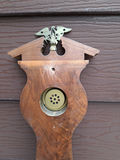 Wooden Wall-Mounted Weather Station Barometer Thermometer and Hygrometer - thumbnail 7 of 10