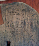 Hand-Carved Wooden Cat Wall Hanging, SIGNED AND DATED 1996 - thumbnail 6 of 6