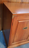 Wood Storage Cabinet with Drawers, STUNNING AND HEAVY - thumbnail 7 of 8