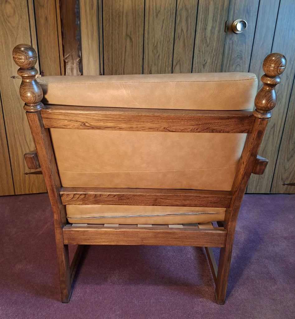 Solid Wooden Framed Upholstered Armchair, Excellent Condition, Great Quality - image 3 of 6