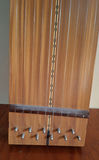 Handmade Carved And Inlayed Wooden Stringed Instrument with Butterfly Cutout, And Inlayed Designs, STUNNING - thumbnail 2 of 7