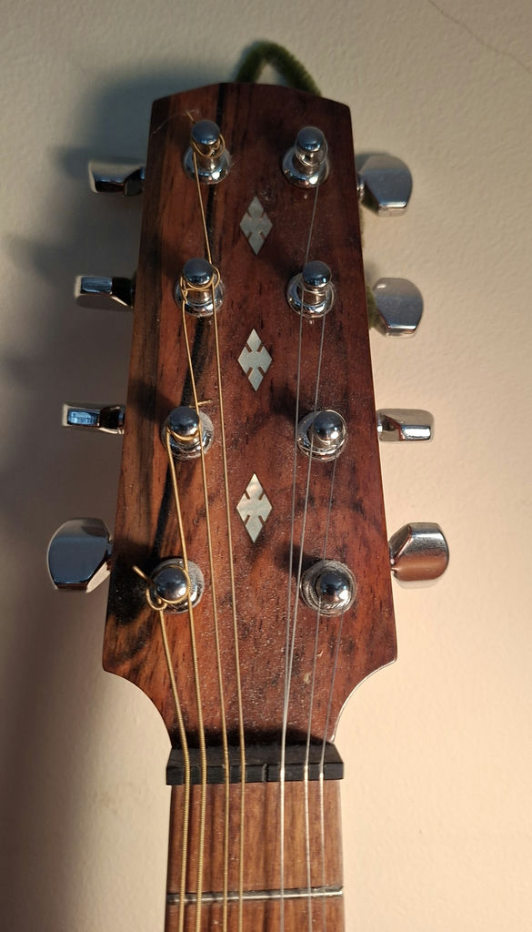 Handcrafted Wooden Mandolin  Stringed Instrument - image 3 of 10