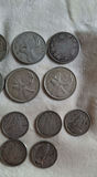 Lot Of Canadian SILVER COINS, $2.35 Face Value Worth Of Coins - thumbnail 3 of 6