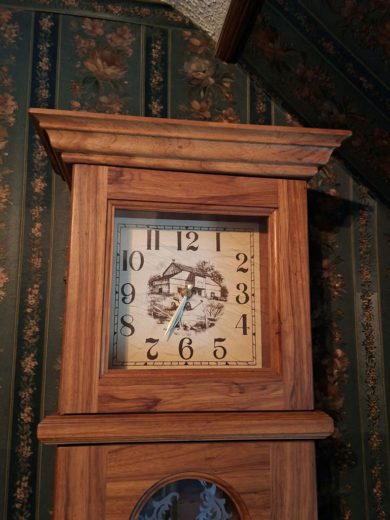 Wooden Wall-Mounted Pendulum Clock - image 2 of 7