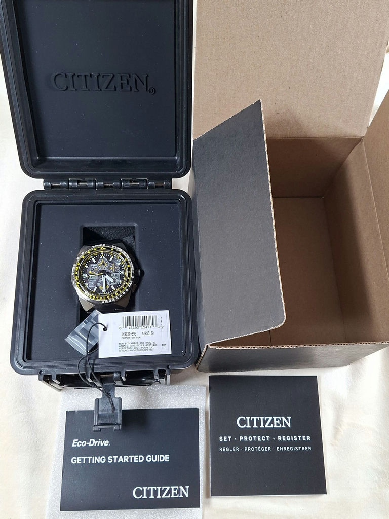 Citizen Promaster Air Eco-Drive Men's Watch Model JY8127-59E with Case and Manuals - image 1 of 11