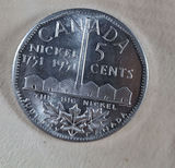Two 1951 Canada Big Nickel 5 Cents Souvenir Coins - thumbnail 3 of 4
