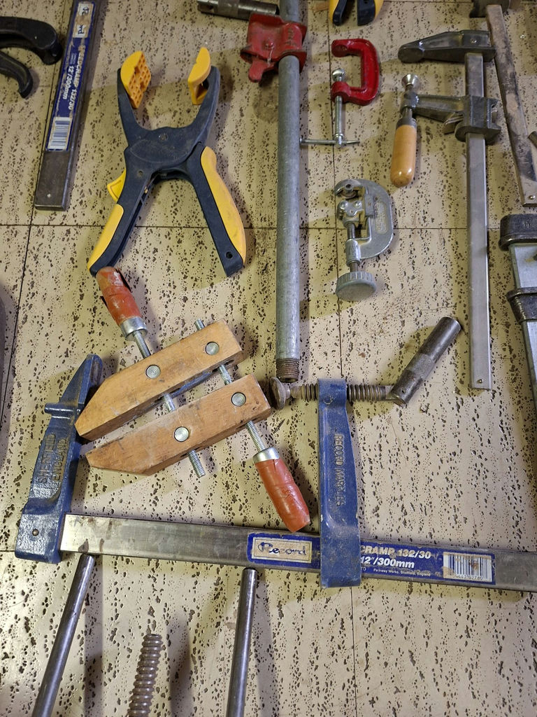 Assorted Woodworking and Metal Clamps - image 6 of 7