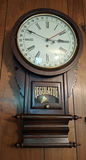 Wooden Regulator Wall Clock - thumbnail 1 of 7