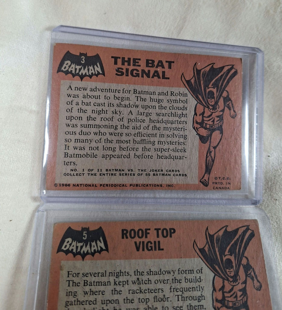1966 Batman Trading Cards Lot - image 3 of 5