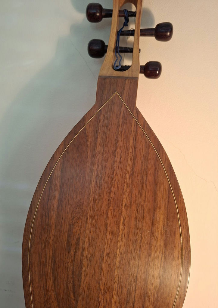 Wooden Dulcimer String Instrument, Handmade And Crafted By Local Artist Jerry Kowalski, Gorgeous Details - image 10 of 12