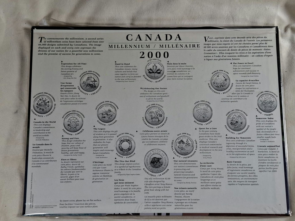 Canada Millennium 2000 Coin Set - image 5 of 5