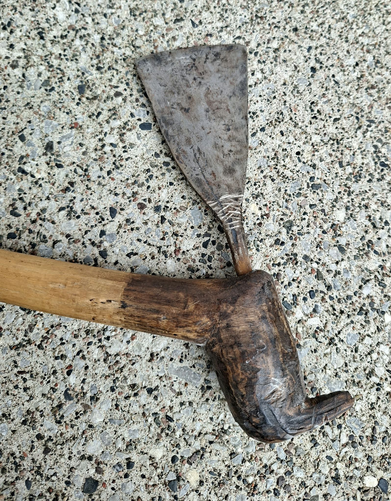 African Style Axe And Spear, Handmade, Unique Pieces - image 2 of 6