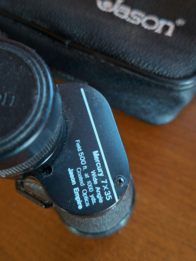 Jason Mercury 7x35 Binoculars with Carrying Case - image 3 of 5