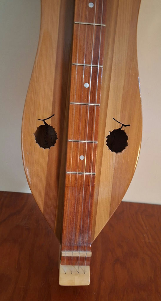 Wooden Mountain Dulcimer String Instrument - image 2 of 10