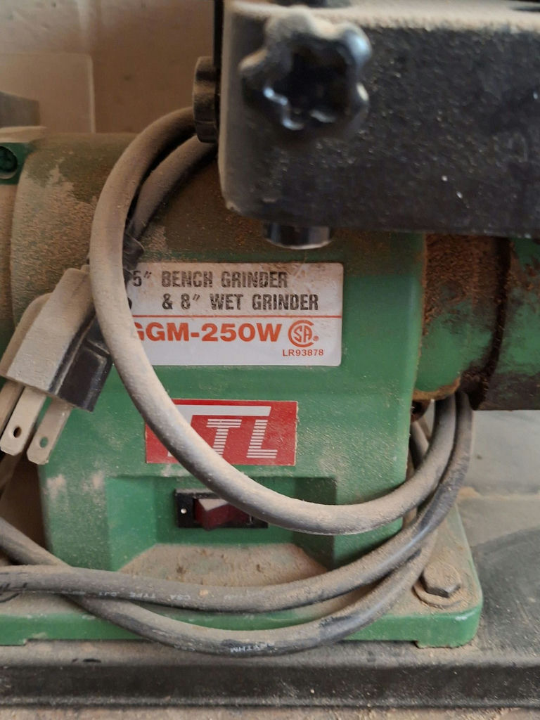 TL GM-250W Bench Grinder and Wet Grinder - image 2 of 6