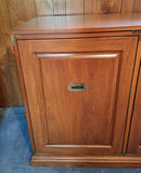 Wood Storage Cabinet with Drawers, STUNNING AND HEAVY - thumbnail 3 of 8