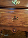 Stunning Solid Wood With Inlay, Handmade Armoire, Nightstand, Bookcase And Dresser, Absolutely Gorgeous And In Great Condition - thumbnail 5 of 14