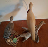 Two Wooden Bird Figurines - thumbnail 5 of 7