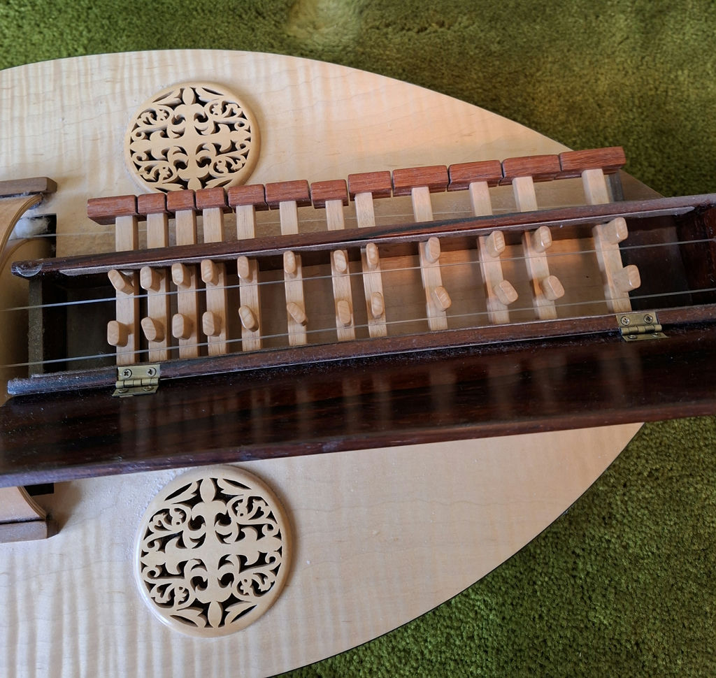 Wooden Stringed Instrument,  Handmade And Beautiful - image 8 of 8