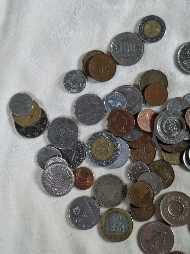 Mixed Bag Of World Coins - image 2 of 6