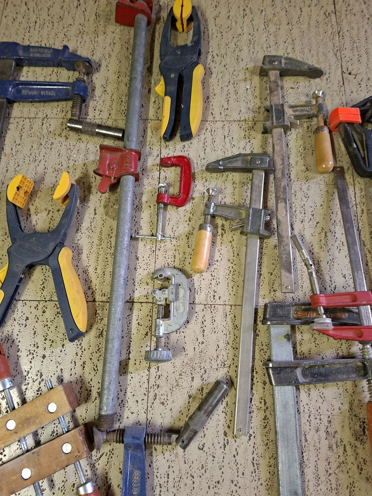 Assorted Woodworking and Metal Clamps - image 7 of 7