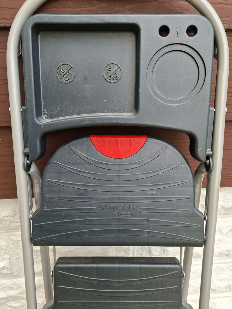 StepRight Folding 3-Step Ladder - image 2 of 5