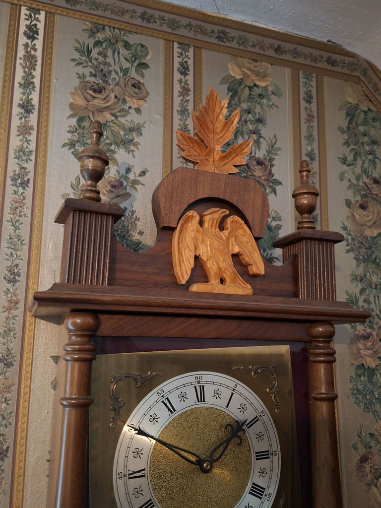 Wooden Regulator Wall Clock - image 3 of 7