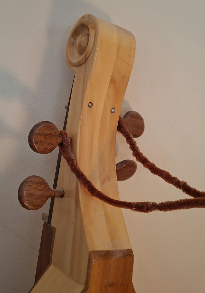 Wooden Mountain Dulcimer String Instrument - image 6 of 10