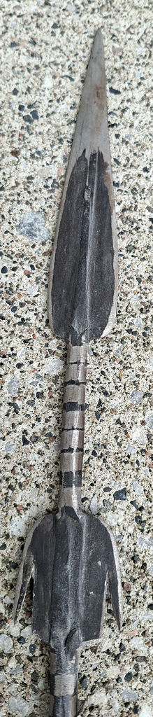 African Style Axe And Spear, Handmade,  Unique Pieces - image 4 of 6