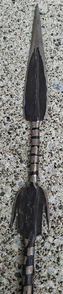 African Style Axe And Spear, Handmade,  Unique Pieces - image 5 of 6