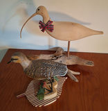 Two Wooden Bird Figurines - thumbnail 2 of 7