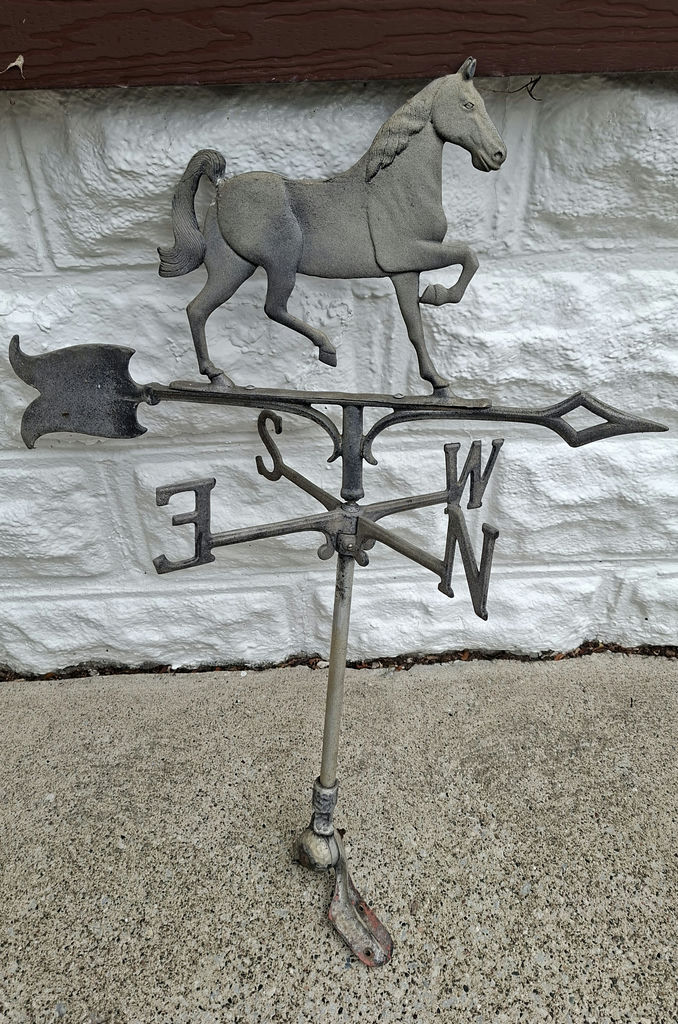 Vintage Horse Weathervane, 30" In Excellent Condition - image 1 of 5