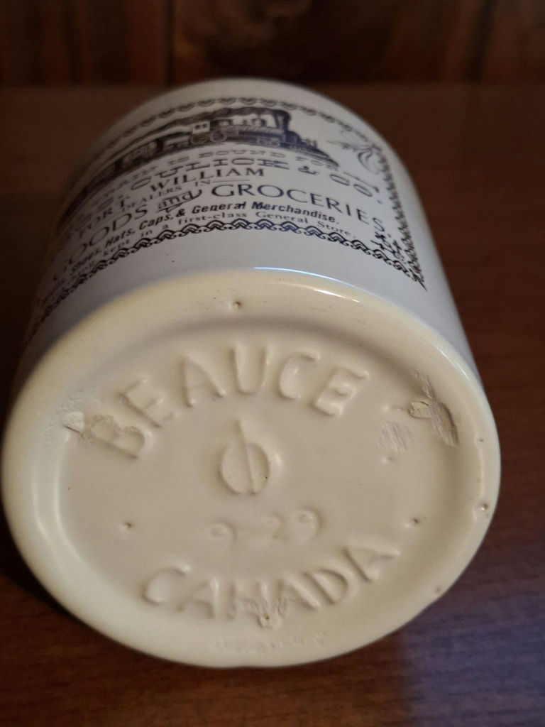Ye Olde Canadian Crock Prints Ceramic Jug - image 7 of 7