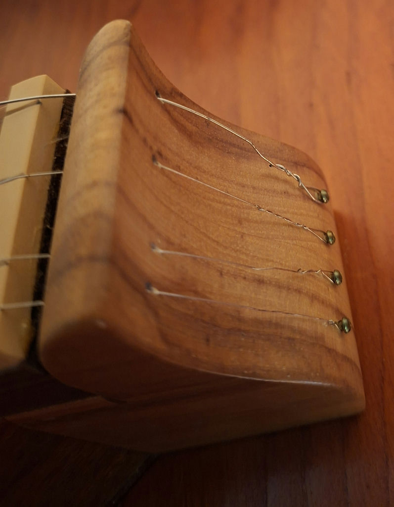 Wooden Dulcimer String Instrument, Handmade And Crafted By Local Artist Jerry Kowalski, Gorgeous Details - image 12 of 12