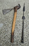 African Style Axe And Spear, Handmade, Unique Pieces - thumbnail 1 of 6