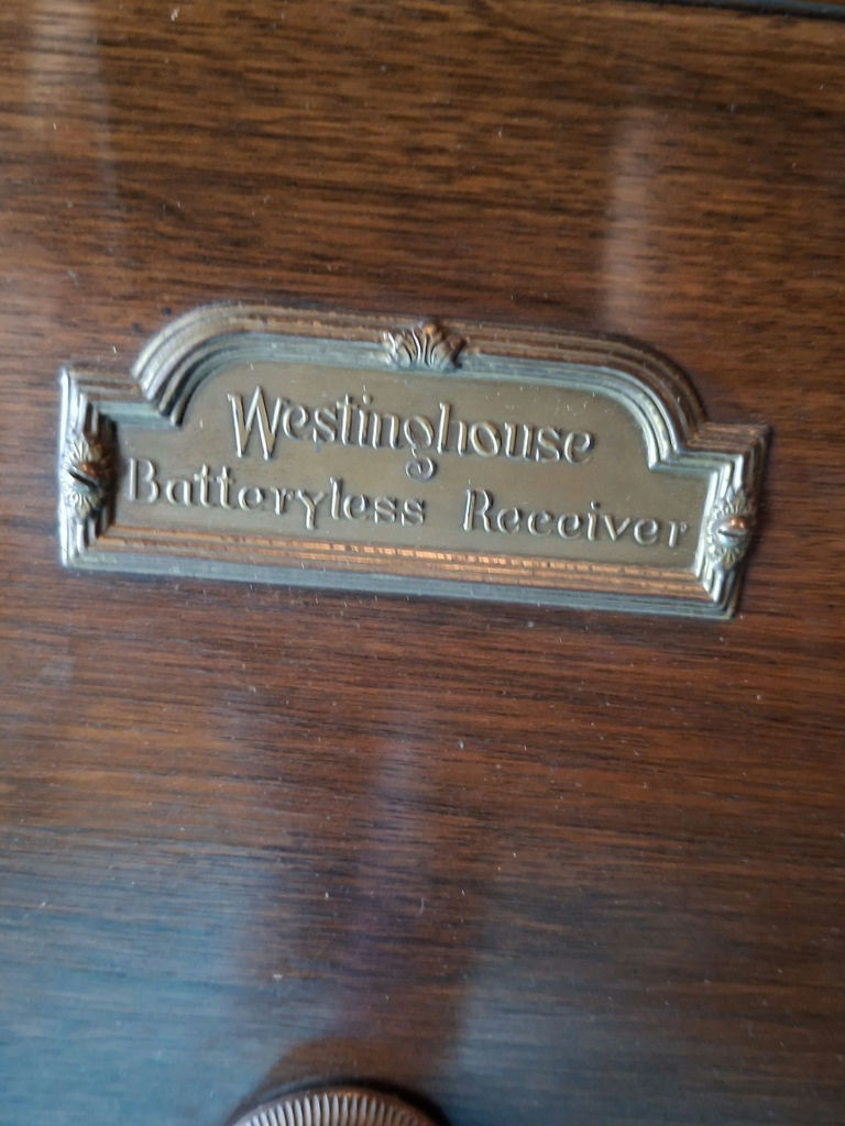 Vintage Westinghouse Batteryless Receiver Radio Cabinet And Radio - image 3 of 12