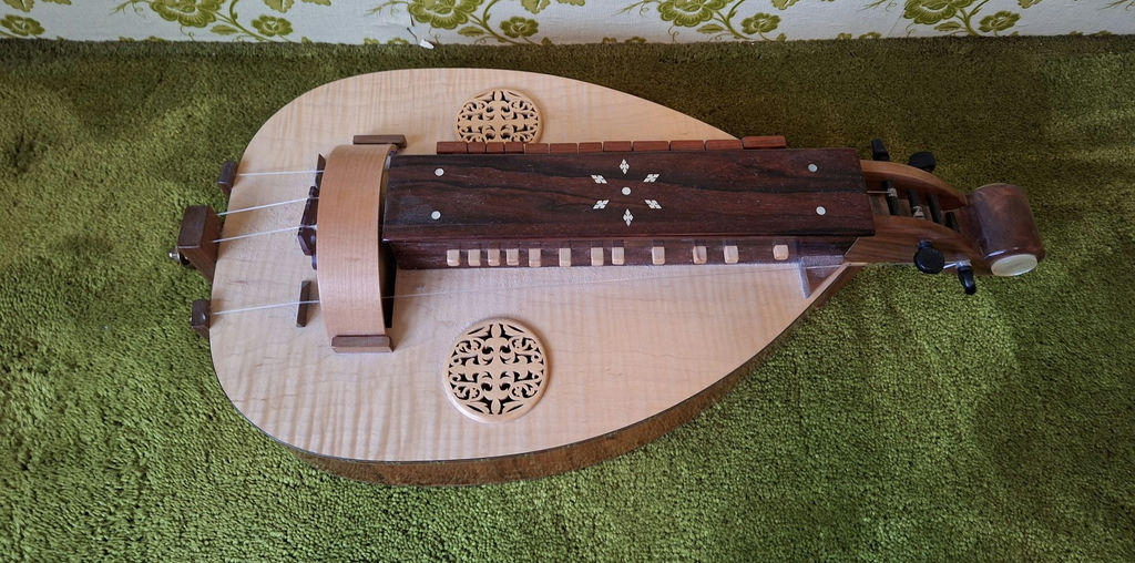 Wooden Stringed Instrument,  Handmade And Beautiful - image 1 of 8