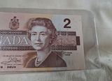 1986 Canadian Two Dollar Banknote, UNC - thumbnail 3 of 4