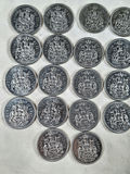 Lot Of 18 CANADIAN 50 CENT PCS, MIXED DATES ($9 Face Value) - thumbnail 5 of 6