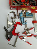 Assorted Clamps and Bench Vise - thumbnail 2 of 5
