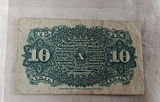United States ORIGINAL 1863 Ten Cents Fractional Currency Note - thumbnail 2 of 5