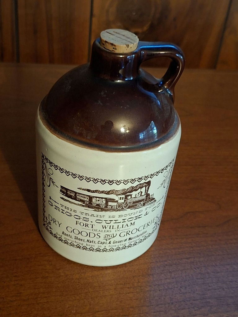 Ye Olde Canadian Crock Prints Ceramic Jug - image 1 of 7