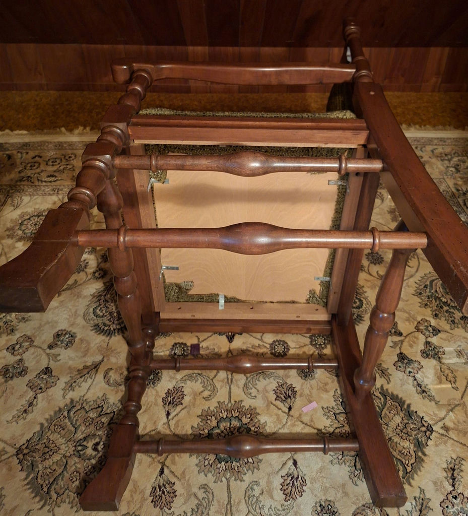 Massive Stunning Wood Chair - image 7 of 7
