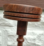 Pair of Vintage Wooden Plant Pedestal Stands - thumbnail 4 of 10