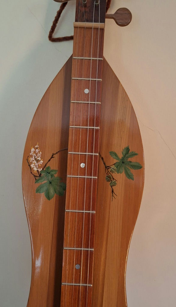 Wooden Mountain Dulcimer String Instrument - image 3 of 10