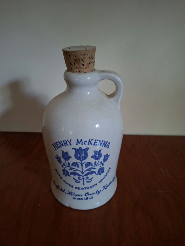 Vintage Henry McKenna Ceramic Whiskey Jug - image 1 of 7