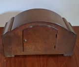 Vintage Wooden Mantel Clock - thumbnail 4 of 5
