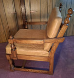 Solid Wooden Framed Upholstered Armchair, Excellent Condition, Great Quality - thumbnail 4 of 6