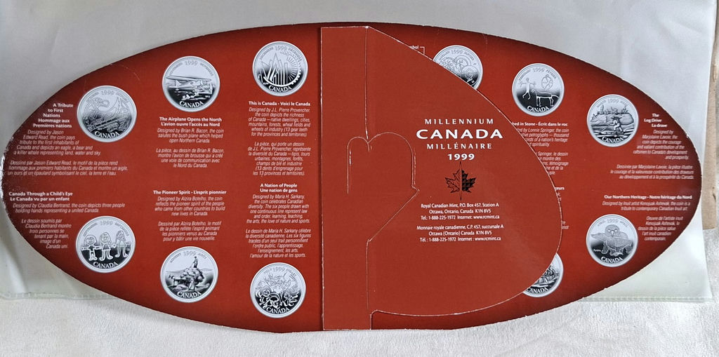 1999 Canada Millennium Coin Collection Set - image 7 of 7